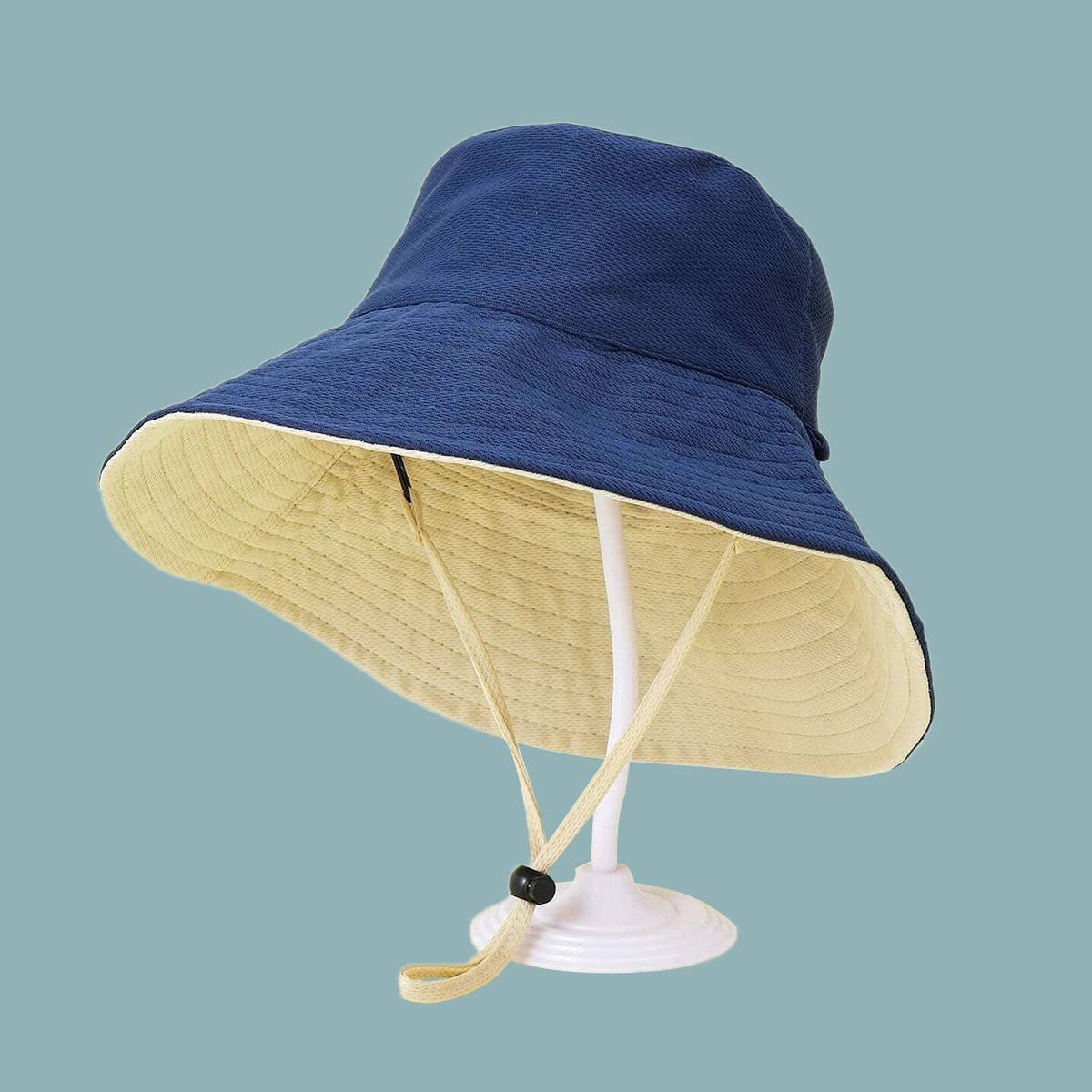 Moda De Doble Cara Puede Usar Sombrero De Pescador De Red display picture 6