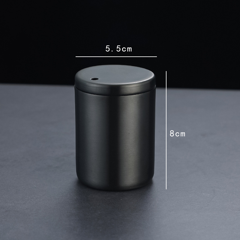 Caja de palillos de dientes de acero inoxidable creativa, caja de palillos de dientes para logotipo, restaurante, hotel, restaurante, palillos de dientes comerciales