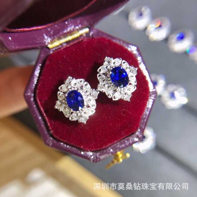 Organic diamond classic stone inlay