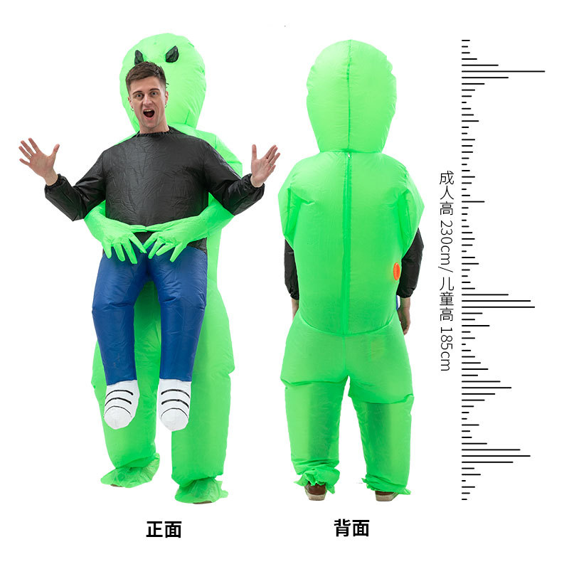 Cross-border Halloween Funny Alien Inflatable Clothes