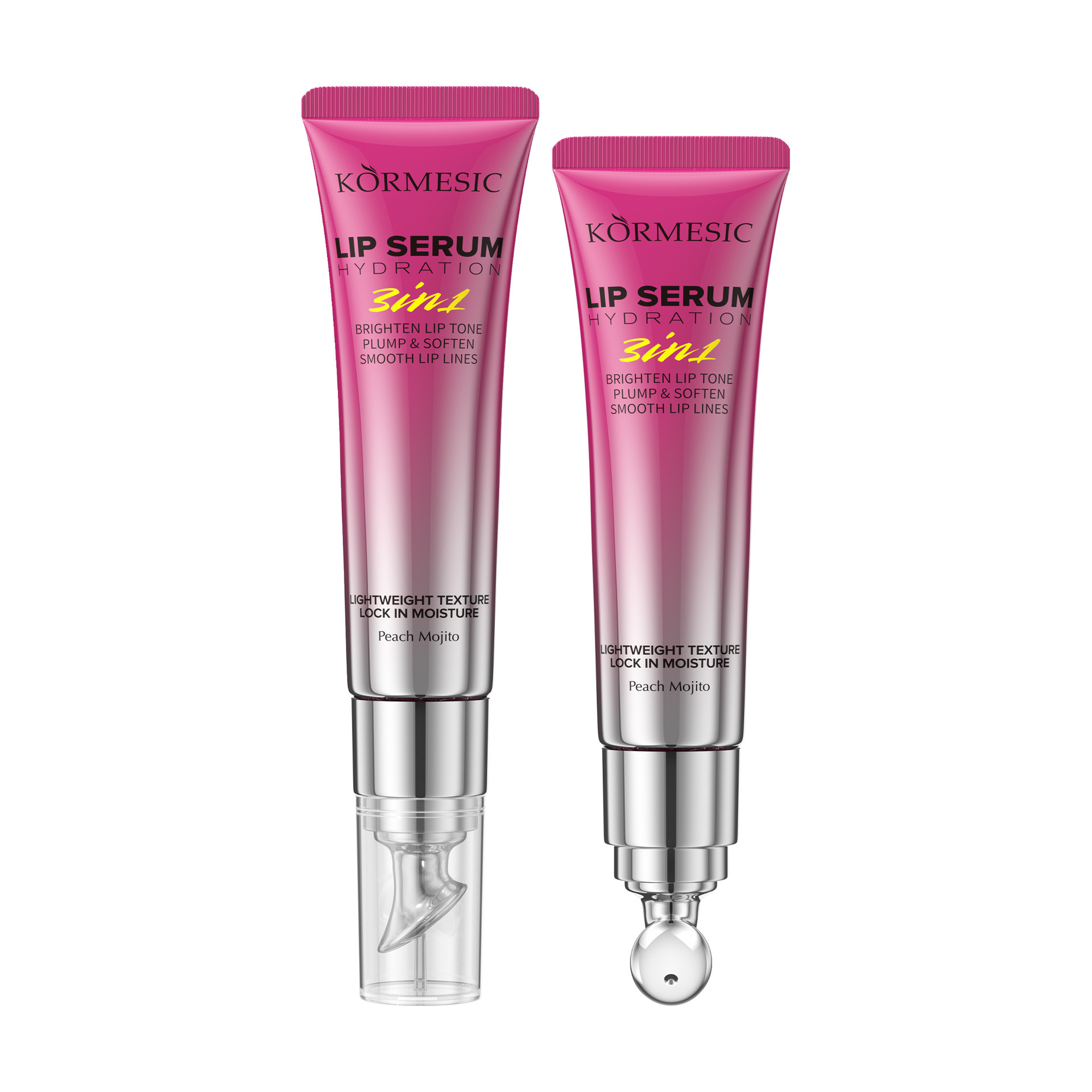 KORMESIC Inglés 3 - en - 1 Essencia labial Bálsamo labial hidratante hidratante comercio exterior al por mayor transfronterizo