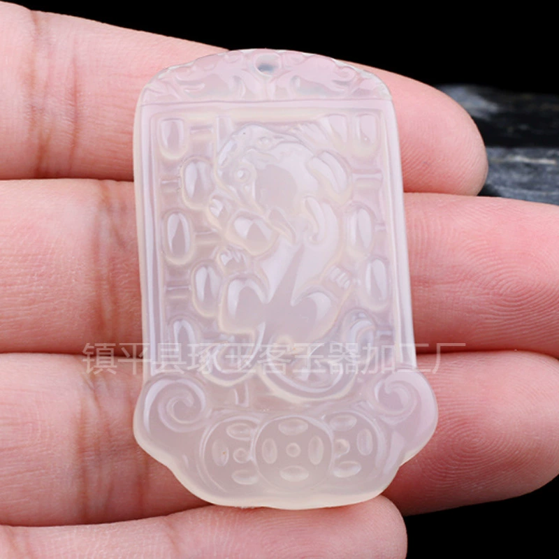Agate replica jade, pendant, wholesale