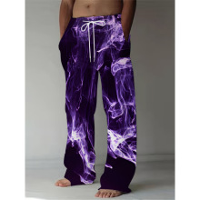 B 33452 Men's Printed Pants ��ʿӡ�����ȿ�羳����ͨ����