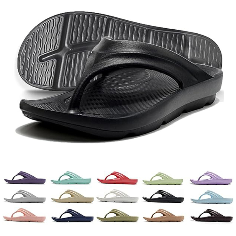 Cross-Border Large Size 4647 Arch Flip-Flops Casual Flip-Flops Indoor and Outdoor Summer Beach Slippers Wholesale