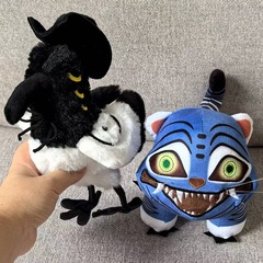 跨境新品kpop demon hunters tiger猎魔女团老虎毛绒玩偶公仔玩偶