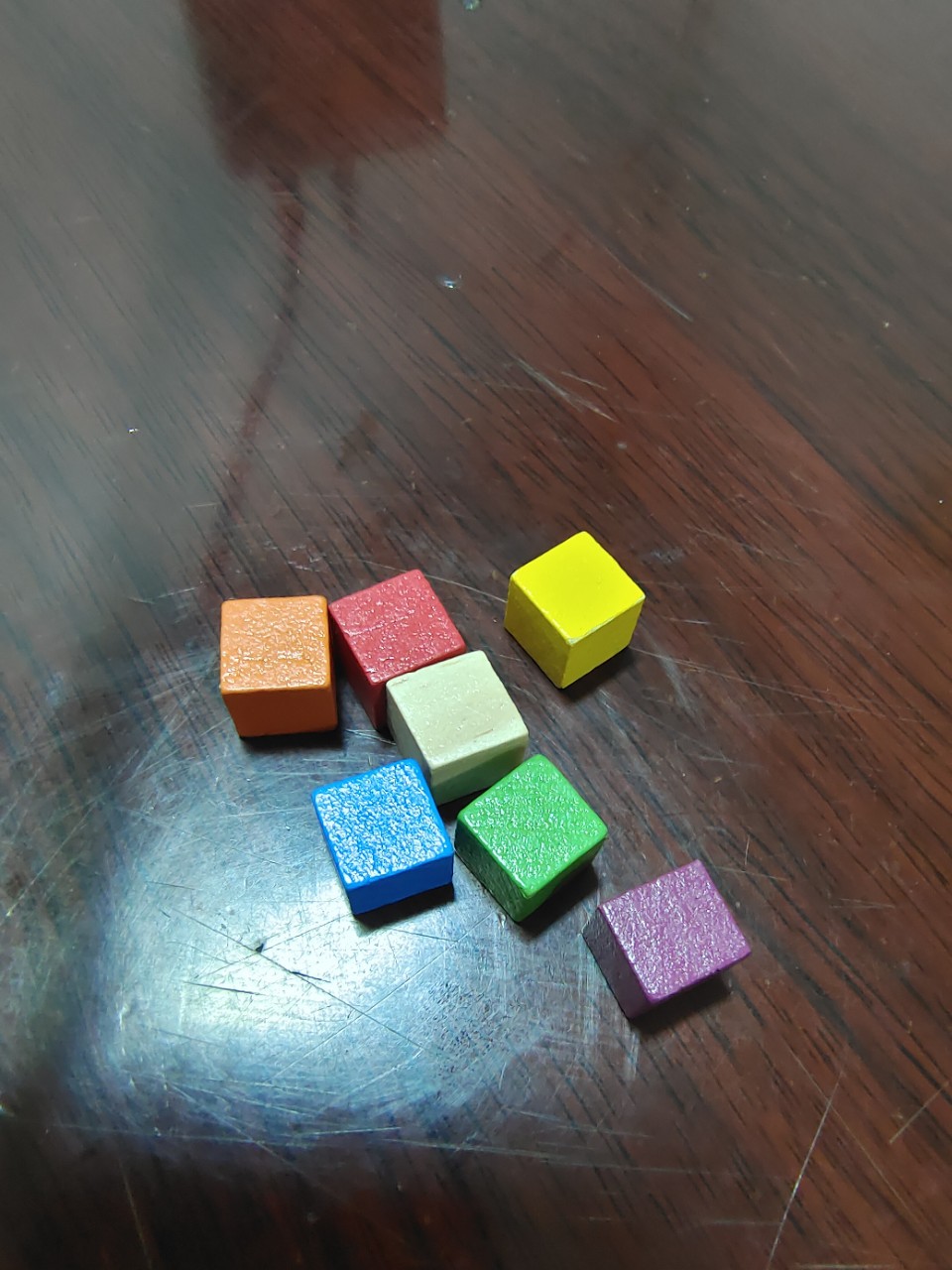 Children's cube, constructor, 1cm
