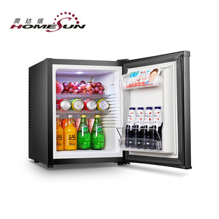 fridge静音小冰箱33L电子半导体制冷单门电冰箱小型家用