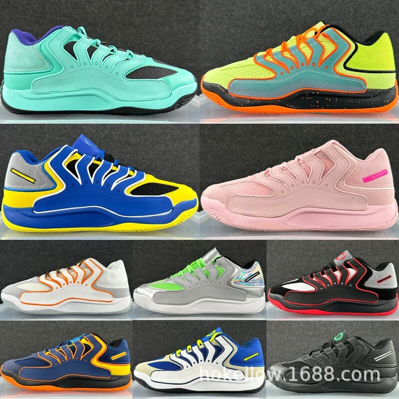 Cross-Border Wholesale Putian Durant Kd 18 Men's Low-Cut Breathable Cushioning Non-Slip Wear-Resistant Sports Basketball Shoes