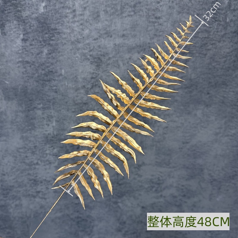 Flor artificial de oro solo tenedor fruta roja eucalipto ginkgo hoja gran amor Hortensia de madera Año Nuevo bendición cubo arreglo floral adornos