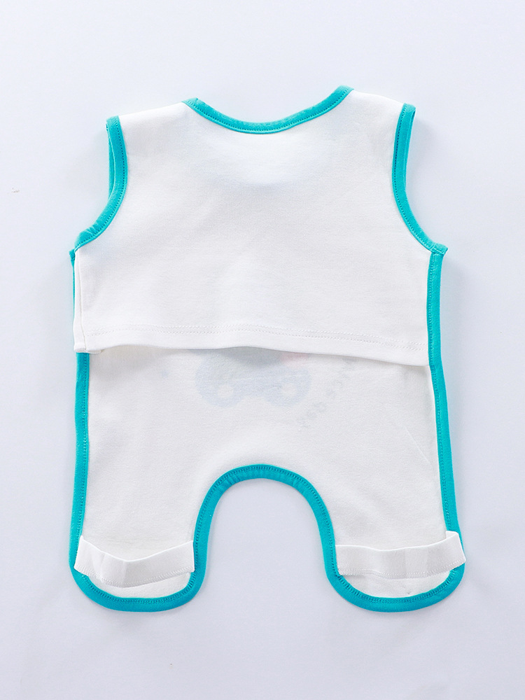 Barriga para bebé de algodón transpirable, ligera – para dormir y evitar resfriados, verano.