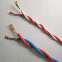 WDZN-RYJS RVS2芯*1 1.5 2.5平方低煙無鹵阻燃耐火雙絞線消防電線