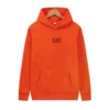 Orange red+black label