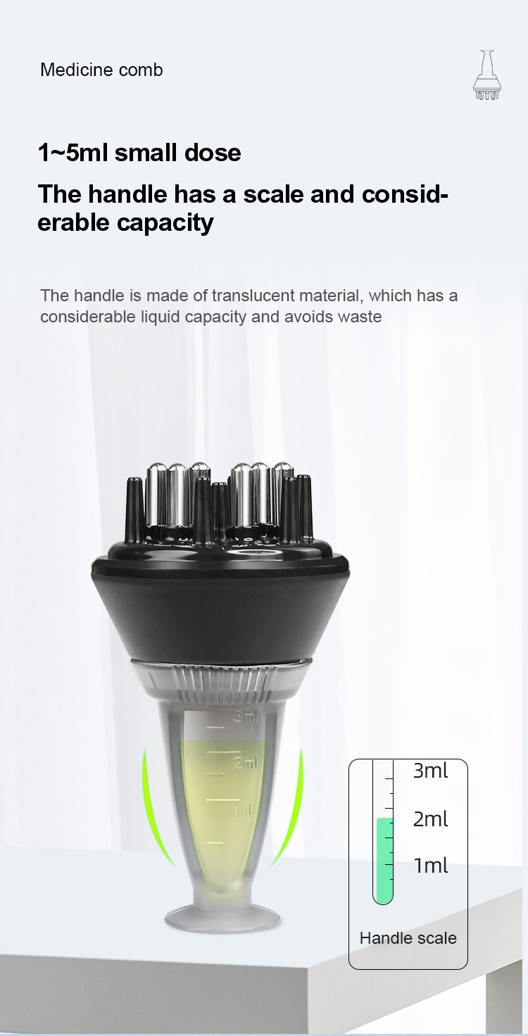 Scalp Applicator Massage Anti Hair Loss Comb Image 3