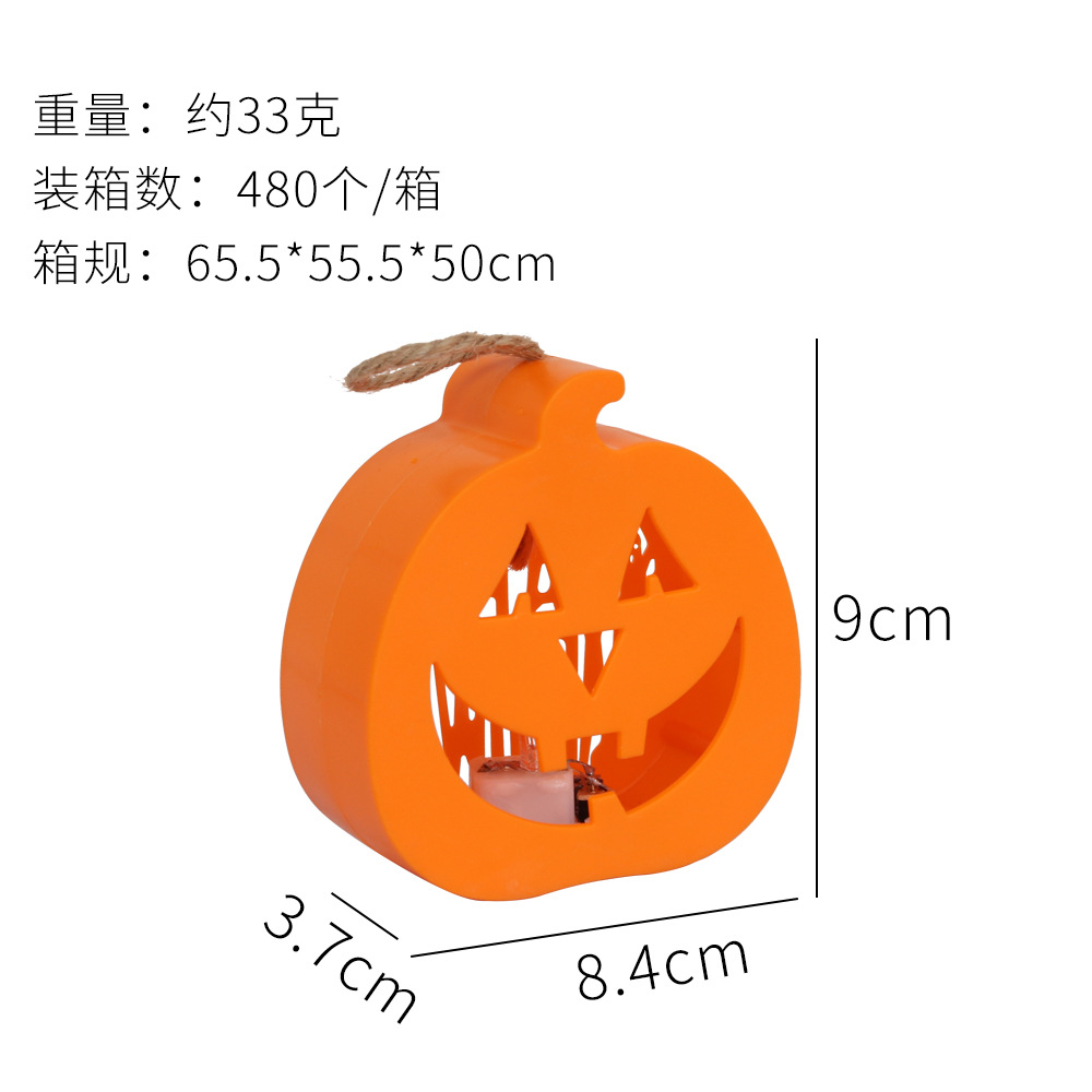 Luz plana de calabaza