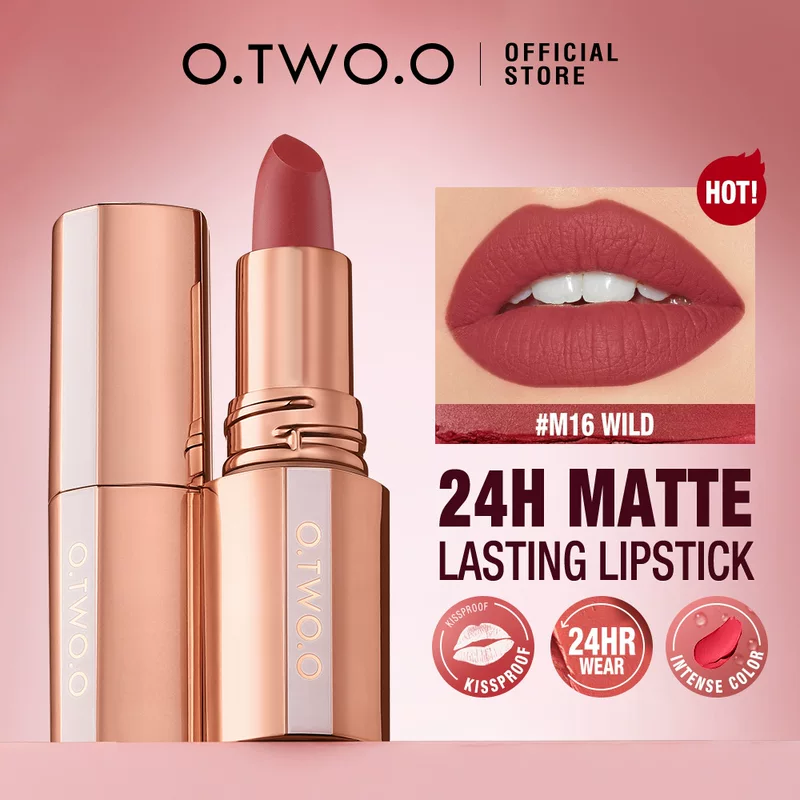 Средство O.TWO.O Mist kiss lock цвет матовый, помада матовая кремово-дымчатый цвет SC064