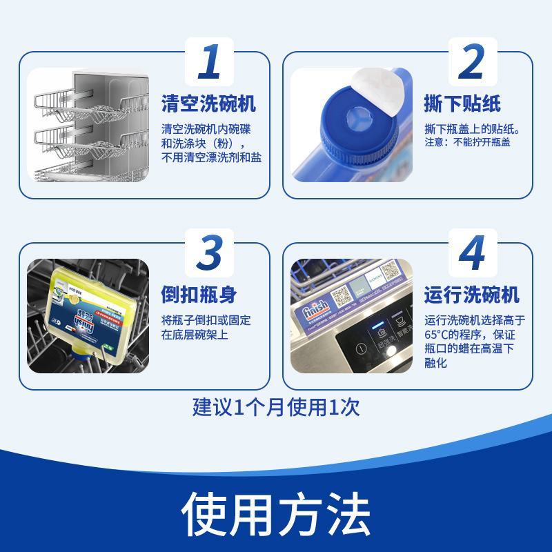 【フィニッシュブライトディッシュ】食洗機用洗剤 250ml 食洗機専用油汚れ除去剤 家庭用|undefined