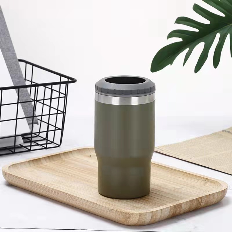 14o doble cubierta de acero inoxidable doble vacío hielo taza de agua de cerveza bebida refrigerante refrigerante taza de aislamiento térmico para automóviles image 13