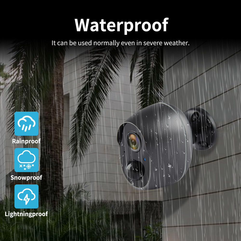 Tuya WIFI Camera 3MP Wireless Wifi Security Battery Camera