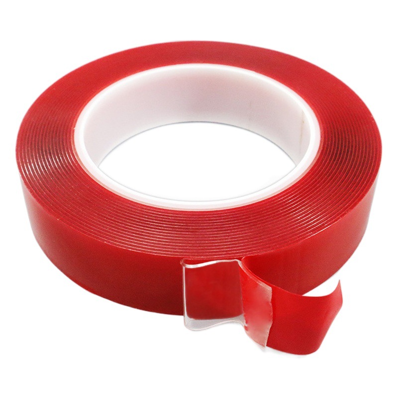 Fuerte 1mm acrílico de doble cara cinta transparente sin costuras nano adhesivo de doble cara pasta de modificación del coche de cristal tira adhesiva