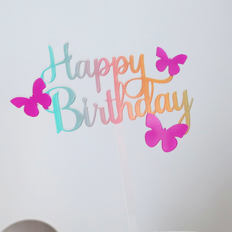 Arylic Cake Decorating Supplies Birthday display picture 1