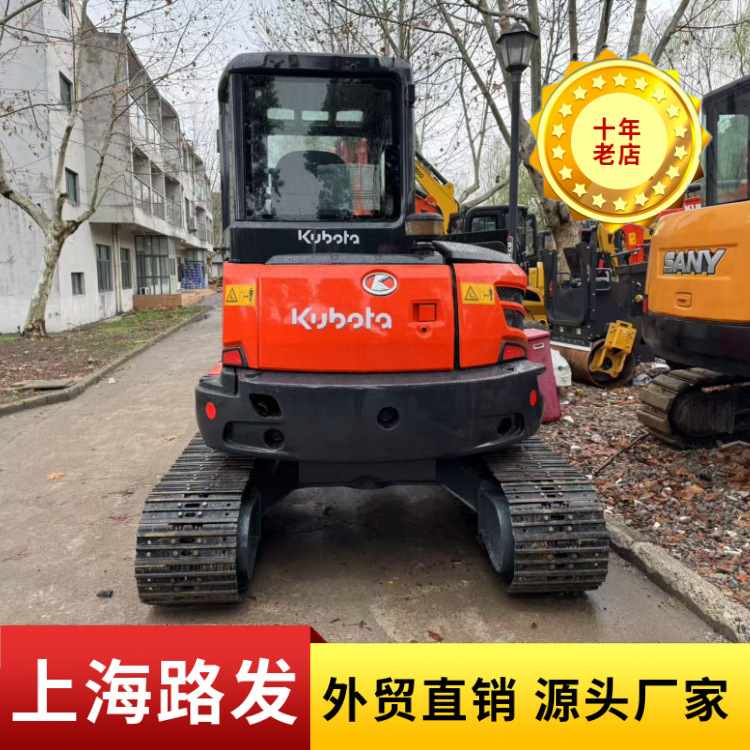 Comercio exterior profesional segunda excavadora de mano excavadora gancho para venta Kubota KX163 image 5