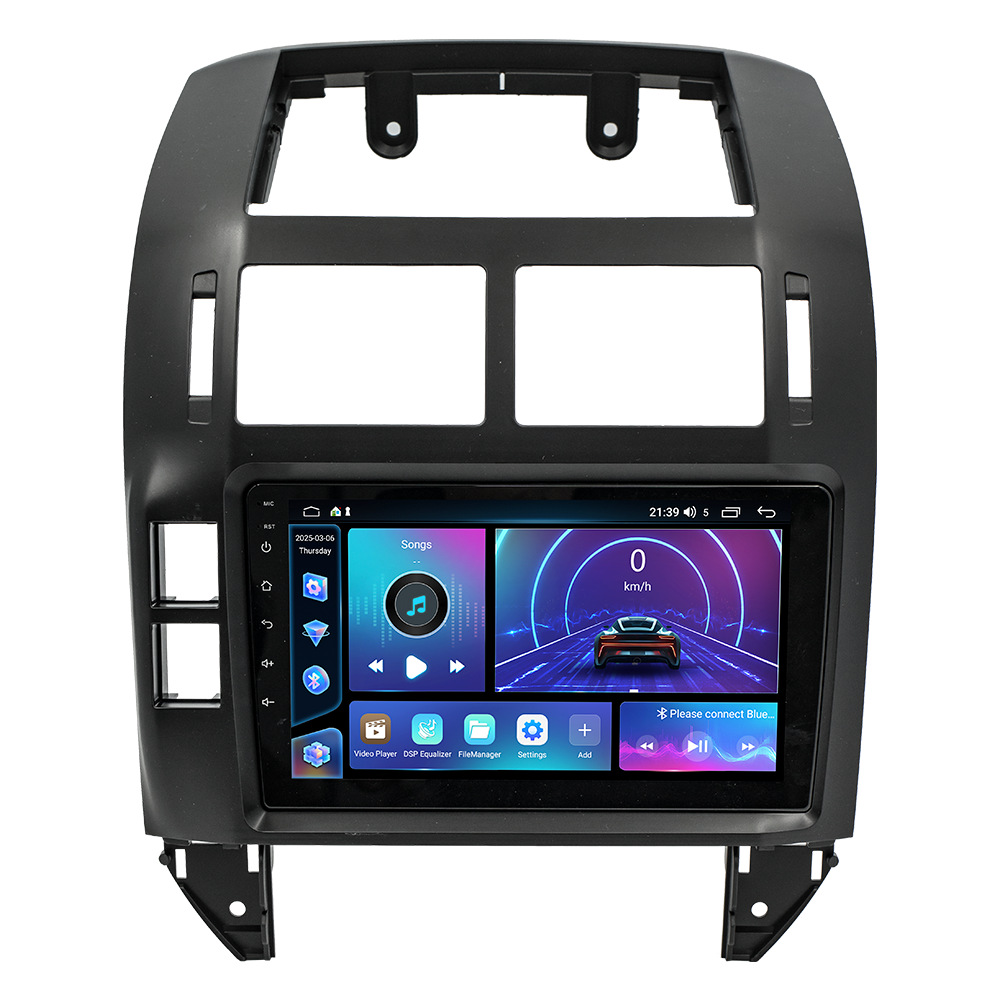 Aplicable a 04 ~ 14 modelos de Volkswagen Viejo Polo Android máquina de navegación integrada de cuatro núcleos / motor de ocho núcleos