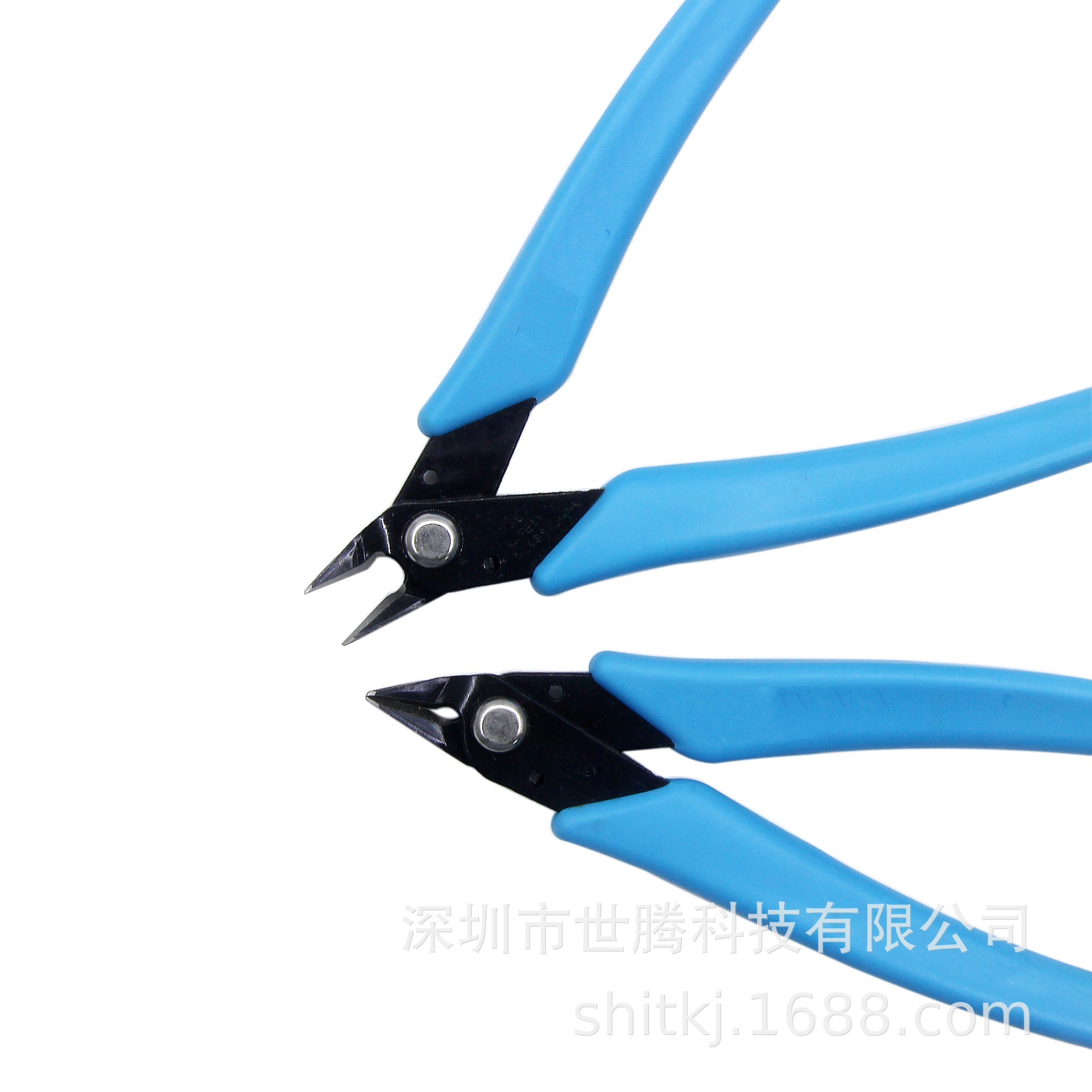 XURON 170ii alicates de corte PLATO170 alicates de joyería de 5 pulgadas herramienta de pegamento suave Borde de cuchillo plano alicates de taladro de descarga de Arte de uñas