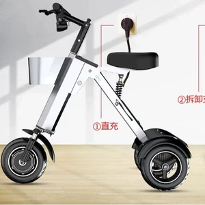Qatlanan Elektrikli Nəqliyyat Vasitəsi, Alüminium Lehimli Skuter, Elektrikli Üçtəkərli Velosiped