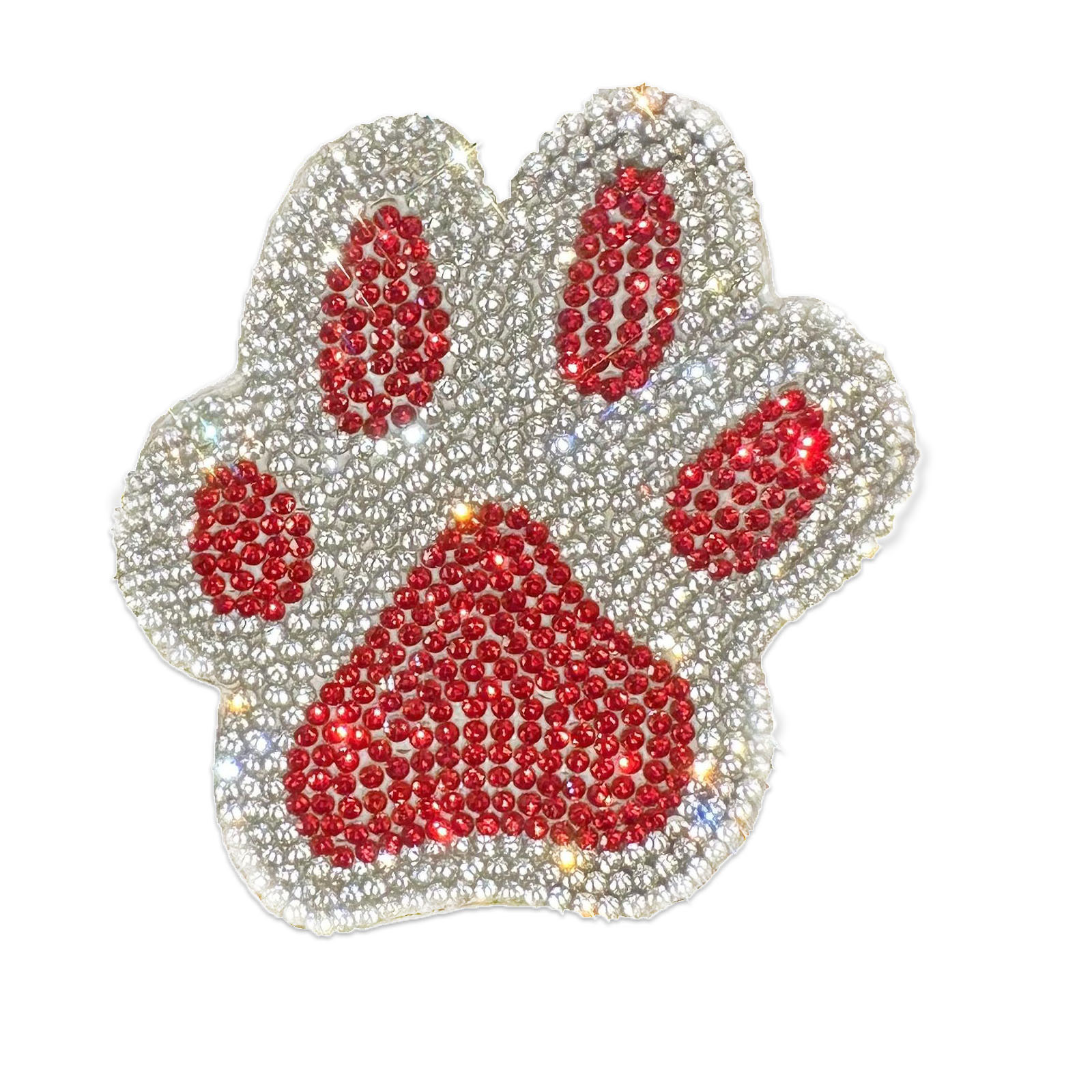 빨간색과 흰색 원피스 발자국 단일 가격