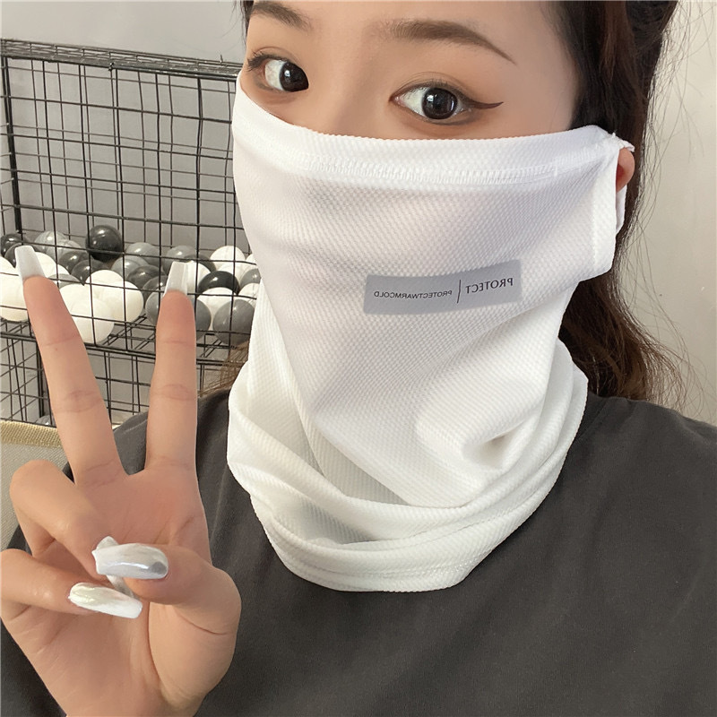 반사 라벨 마스크 화이트