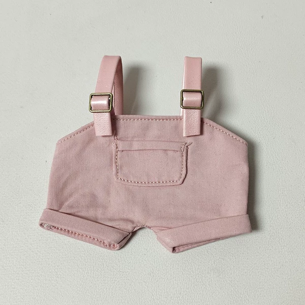 1-1 type color pink overalls