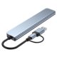 Dual-Head Eight-In-One Docking Station Type-C Computer USB Hub Docking Station Digital Accessories Cross-Border Wholesale