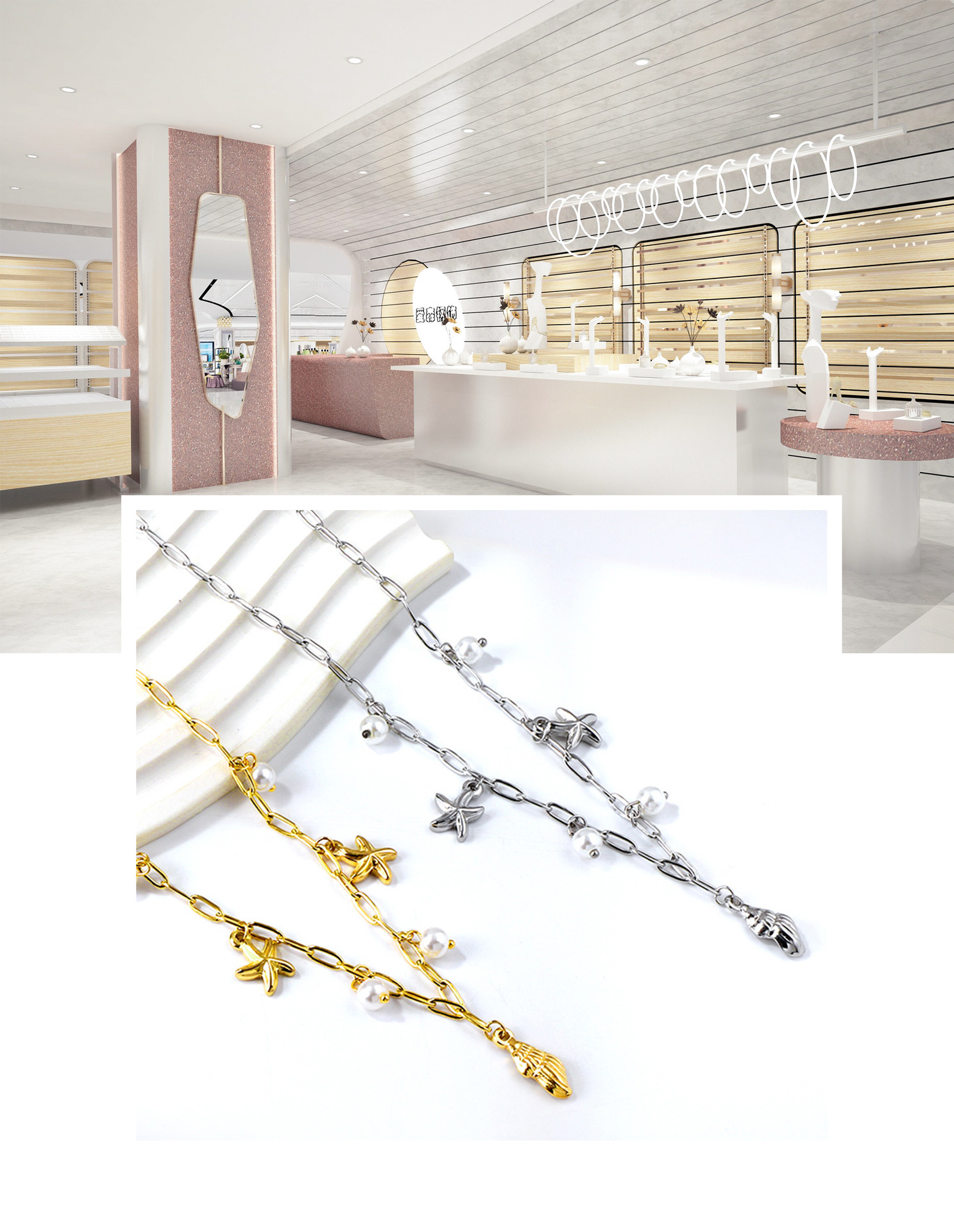 13g Weight Gold Plated Plating Material Pendant Necklace Classification Stainless Steel Chain Material 1 Piece Quantity Daily Occasion Stainless Steel, Titanium Steel Material Solid Color Pattern Women's Gender Plating Design Simple Style Style Simple Style Solid Color Stainless Steel Titanium Steel Plating Gold Plated Pendant Necklace