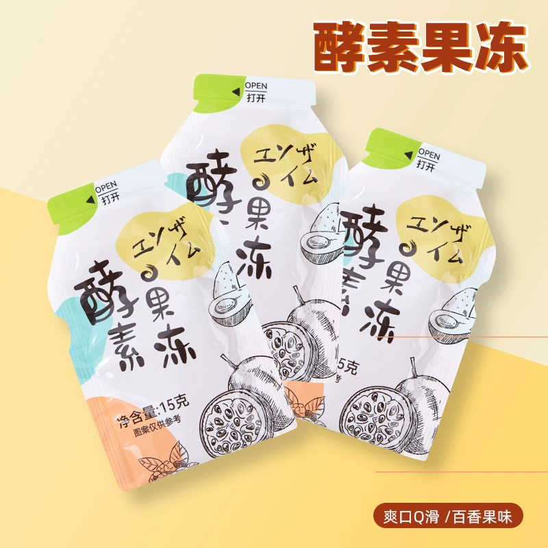 OEM ферментное желе оптом OEM Цукаты консервированные фрукты сушеное желе источник завод ферментное желе для волос