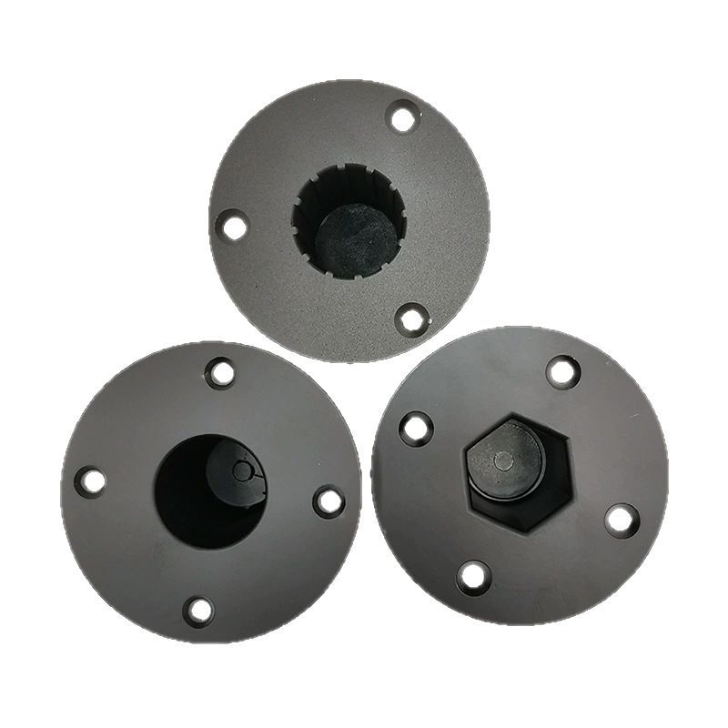 Altavoz de aluminio, diente de tornillo, base de aluminio, base de aluminio de 3 orificios, accesorios para altavoces, escenario de audio, adecuado para automóviles