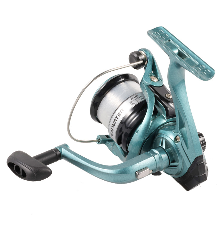 Recomendación transfronteriza de liquidación especial con 200 metros de línea de pesca NF serie de rueda de línea de pesca básica electrodeposición rueda de hilado