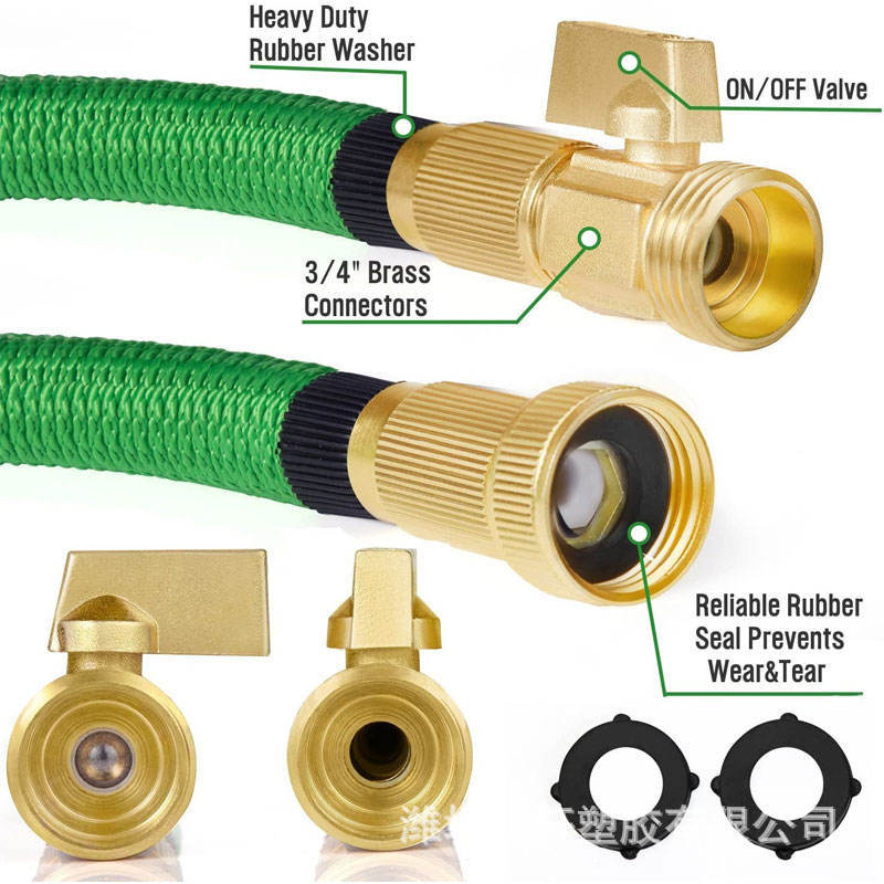 伸缩水管魔术软管可伸缩洗车水抢专用家用高压水枪喷头浇花工具