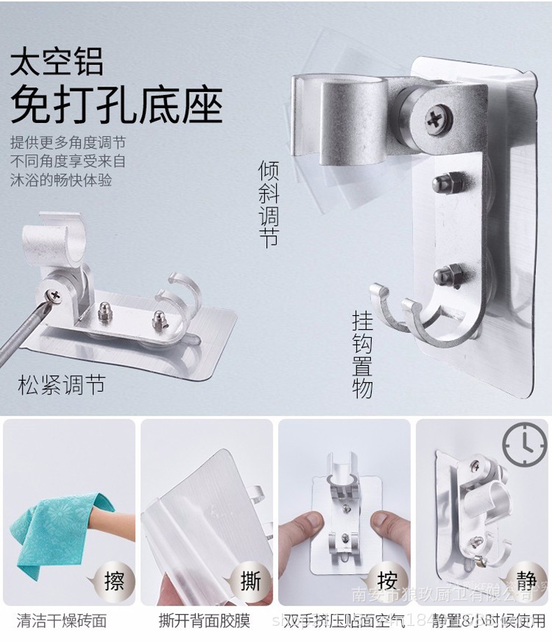 Factory direct supply of 6-inch shower heads. Wholesale of thin pressure-increasing handheld overhead universal head shower head sets undefined