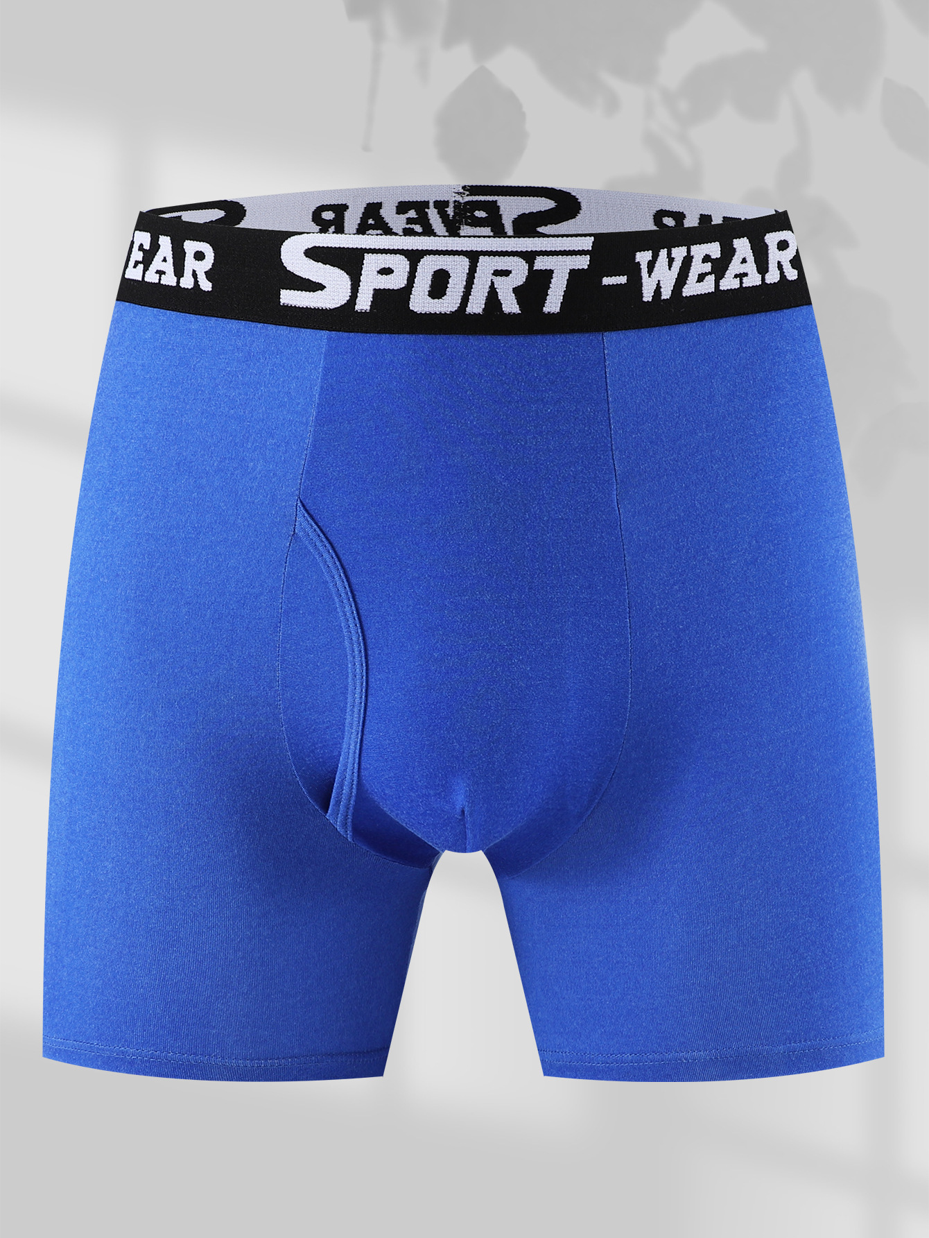 ドロップシッピングファッションソリッドカラーの男性の下着鮮やかなウエストバンド快適なボクサーパンツ速乾性スポーツ通気性ショーツ