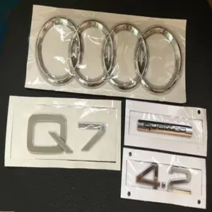 FAW Audi Q7 üçün 3.0T, 3.6, 4.2 mühərrik arxa rəqəmsal emblemi