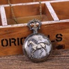 Retro bronze big pocket watch, old-fashioned souvenir, quartz watches, Chinese horoscope