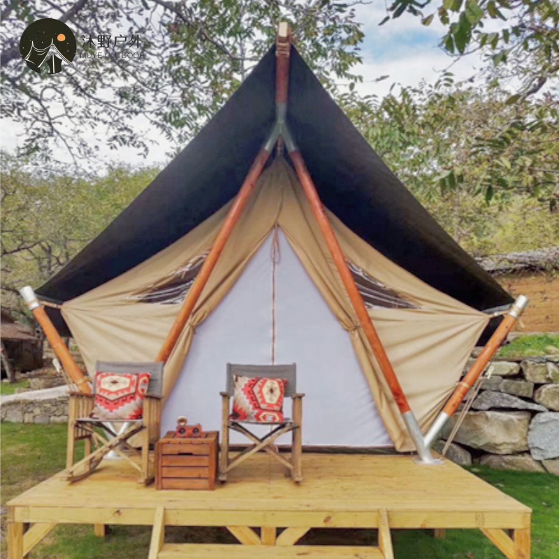 Muye camping base al aire libre escénico hotel de lujo tiendas de acomodación residencial de lujo pequeño campamento nómada