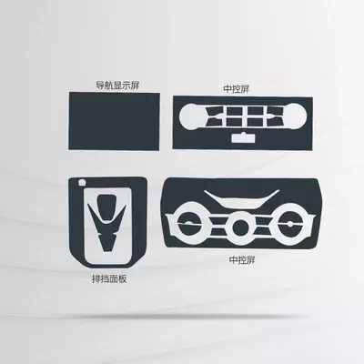 Gear Tpu Transparent-Tpu, Car interior film