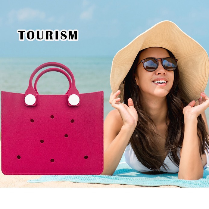 Cross-border hot-selling hole bag 2024 new ladies handbag fashion mobile phone bag ipad notebook portable briefcase