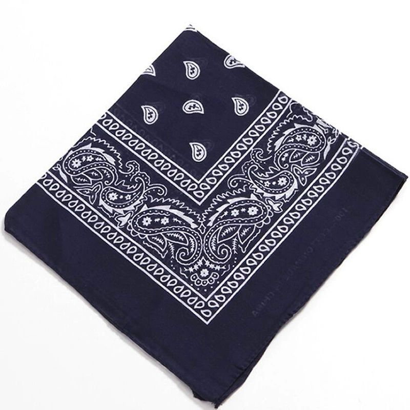 Хлопковый шарф Cashew Flower Amoeba Square с рисунком Paisley Street Dance Magic Headscarf Mask Bandana Офф-роад лицевая маска