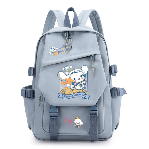 Sanrio Cartoon Animation Peripheral Teenage Student Schoolbag Large Capacity Backpack Education Tutorial Backpack