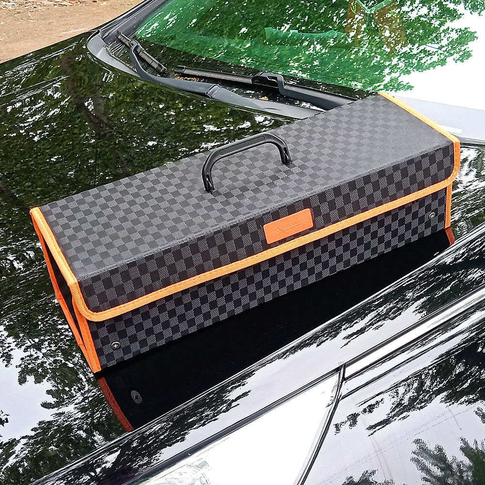 High-grade car storage box trunk storage brush box large capacity cloth box