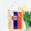 Sports competition promotion and promotion of fans products color Ding Xiaojinqi small hanging flag bar decoration flag