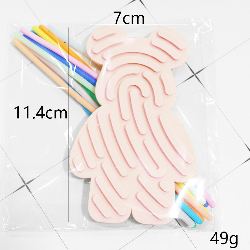 Creativo silicona transfronteriza inducción actividad tablero de descompresión juguete infantil rompecabezas juguetes de descompresión silicona tablero de actividad sensorial