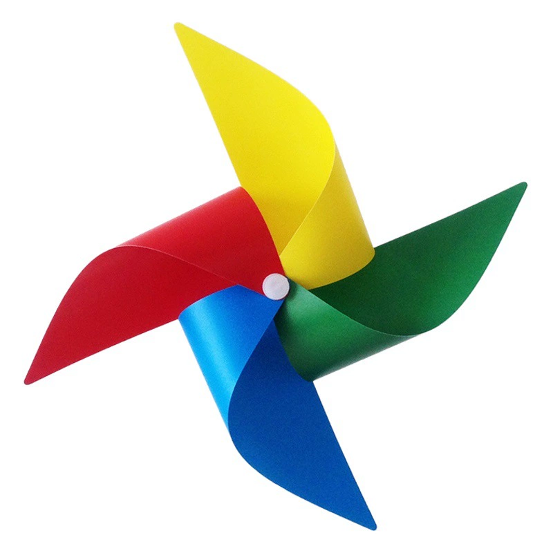 Живописная набережная пластиковая ветряная мельница Свадебный детский сад декоративная струнная веревка подвесная детская маленькая ветряная мельница в наличии оптом